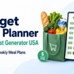 Budget Meal Planner + Grocery List Generator USA | Cheap Weekly Meal Plans