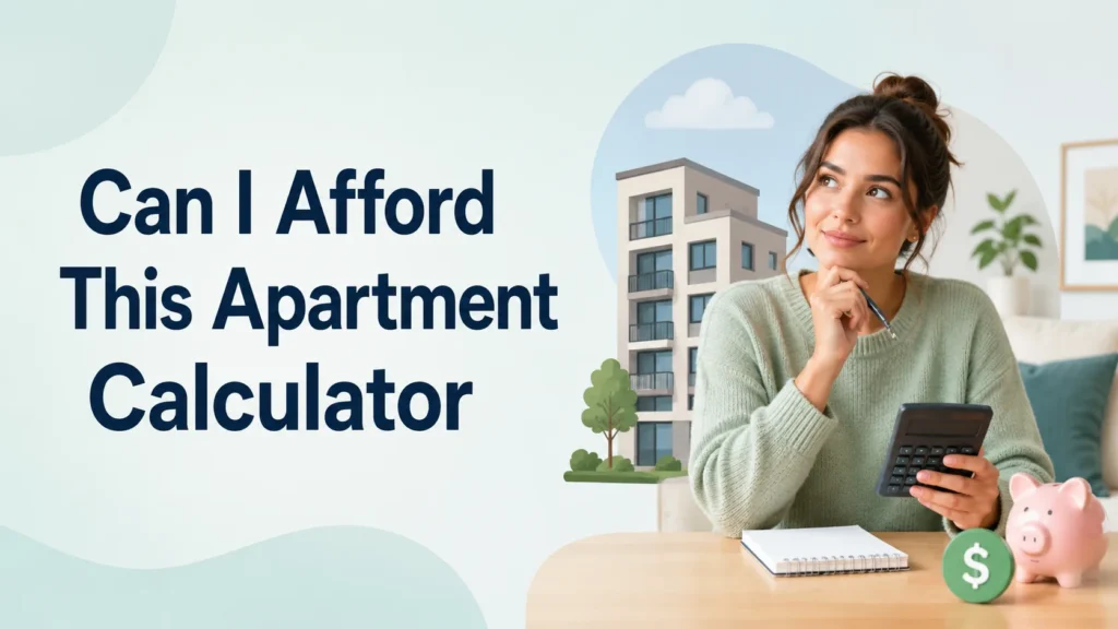 Can I Afford This Apartment Calculator USA | Rent Affordability Tool