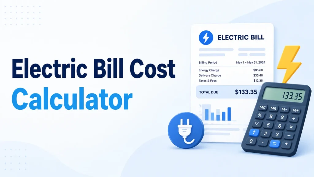 Electric Bill Cost Calculator USA – Estimate Appliance Electricity Cost Electric Bill Cost Calculator USA – Estimate Appliance Electricity Cost