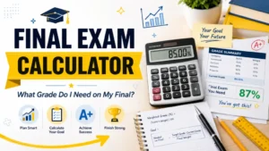Final Exam Calculator – What Grade Do I Need on My Final?