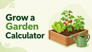 Grow a Garden Calculator – Crop Value, Pet Value &amp; Trade Checker