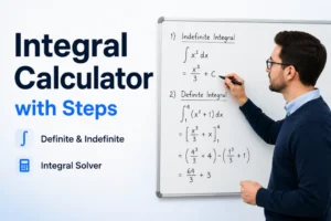 Integral Calculator with Steps | Definite &amp; Indefinite Integral Solver