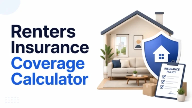 Renters Insurance Coverage Calculator | Estimate How Much Coverage You Need