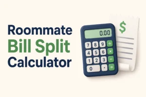 Roommate Utility Bill Split Calculator USA – Split Rent &amp; Shared Bills