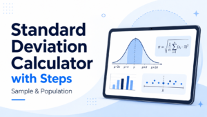 Standard Deviation Calculator with Steps | Sample &amp; Population