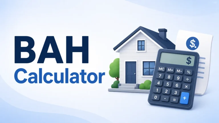 BAH Calculator