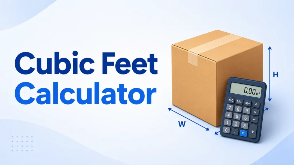 Cubic Feet Calculator
