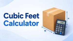 Cubic Feet Calculator