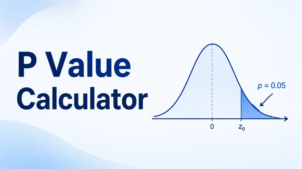 P Value Calculator