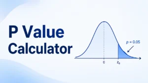 P Value Calculator