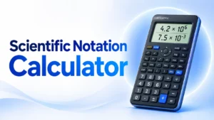 Scientific Notation Calculator