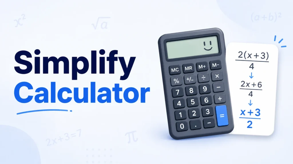 Simplify Calculator