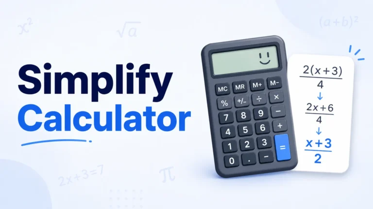 Simplify Calculator