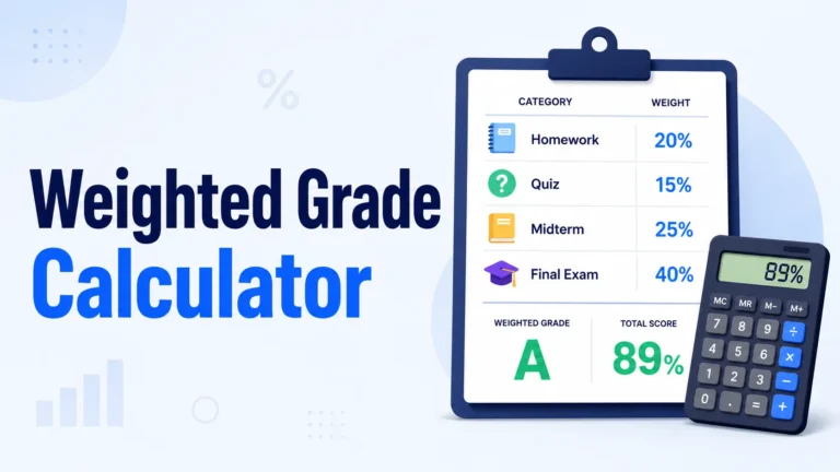 Weighted Grade Calculator