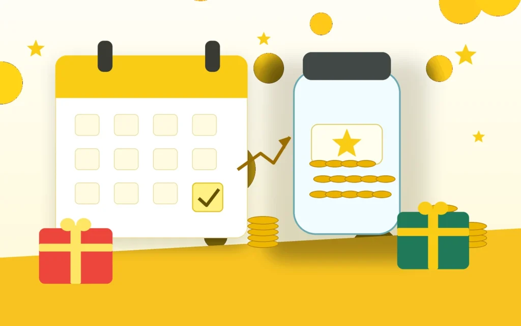 Holiday savings plan for the Christmas Gift Budget Calculator: Plan Holiday Gift Spending
